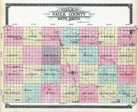 County Outline Map, Faulk County 1910